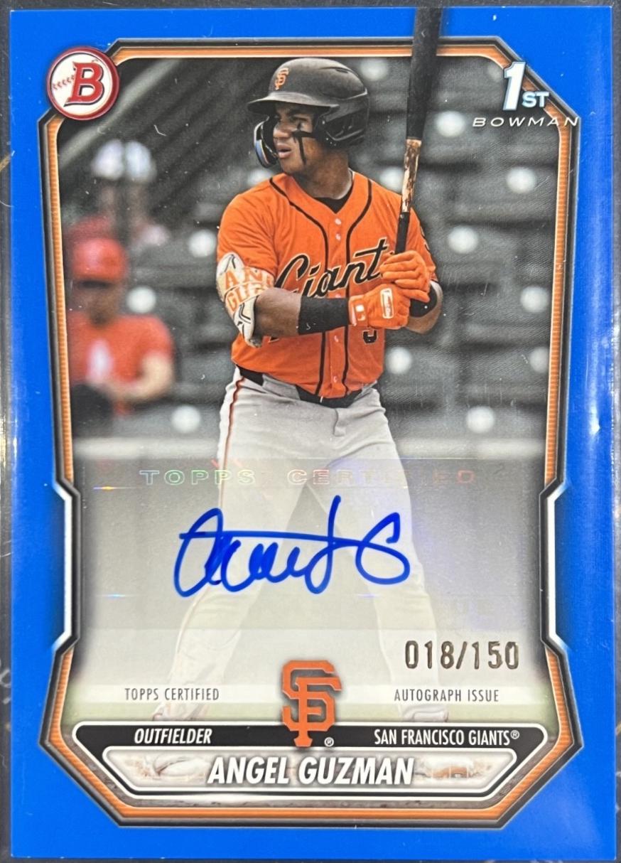 Angel Guzman [Blue Border] #BPA-AG