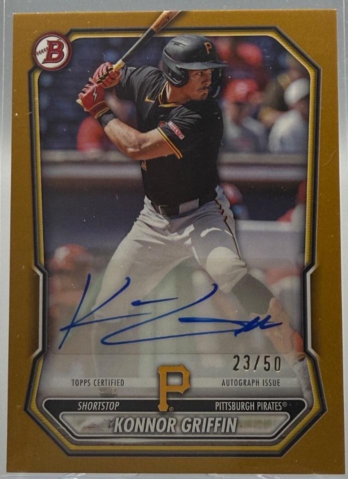 Konnor Griffin [Gold Border] #BPA-KG