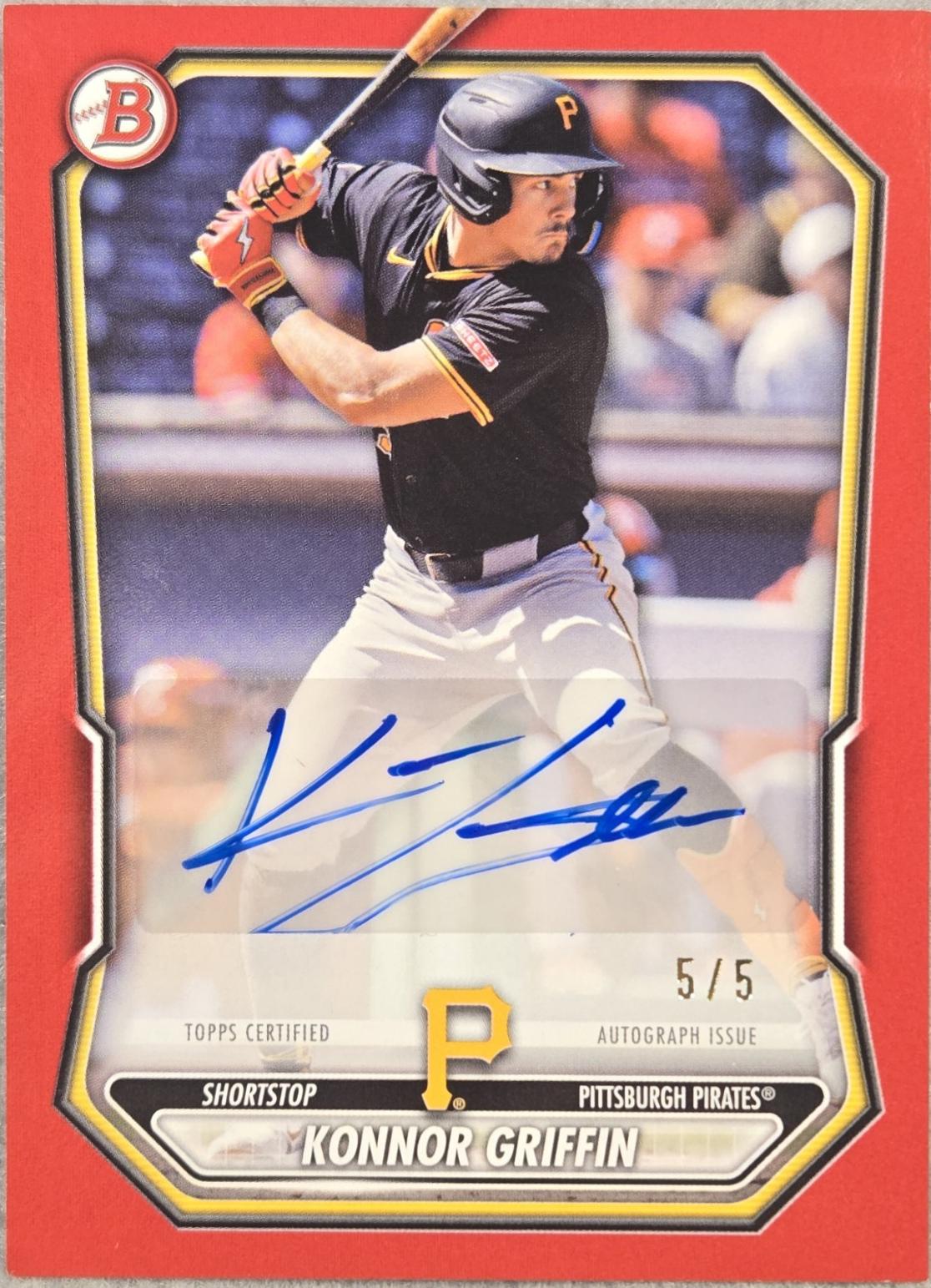 Konnor Griffin [Red Border] #BPA-KG