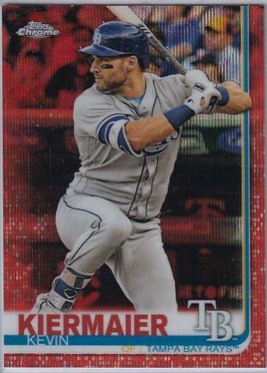Kevin Kiermaier [Orange Wave Refractor] #180