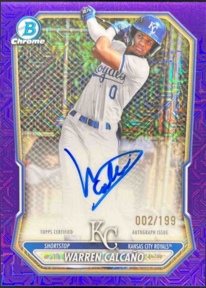 Warren Calcano [Purple Mojo] #BMA-WC