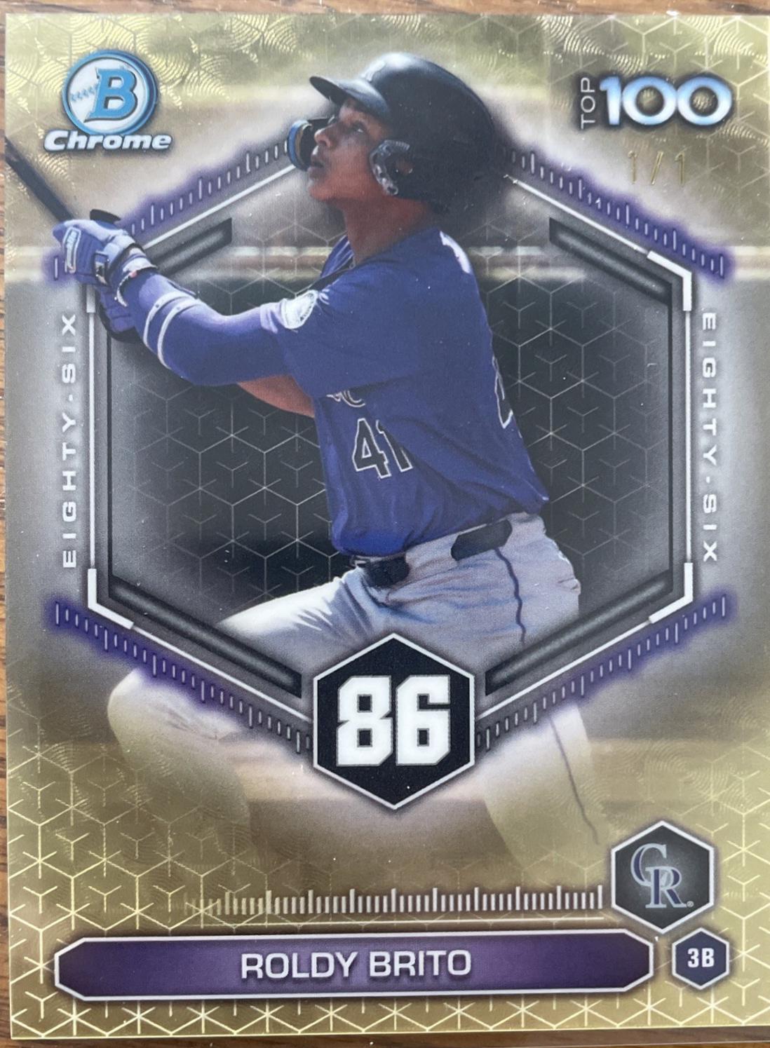 Roldy Brito [Superfractor] #BTP-86