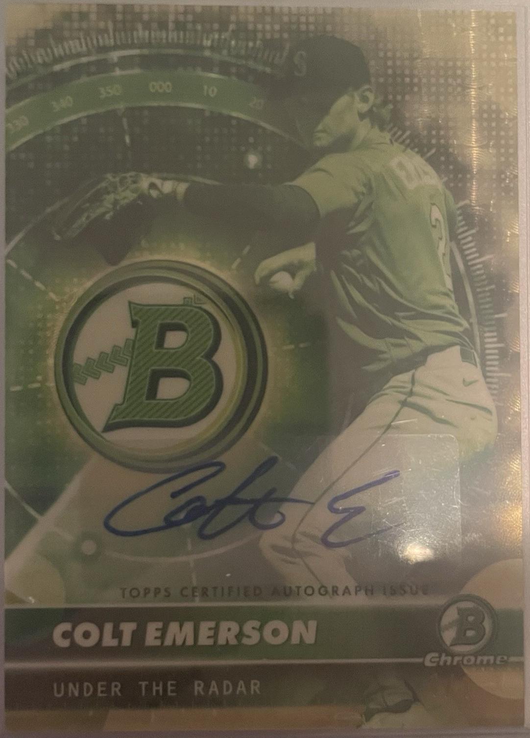 Colt Emerson [Superfractor]