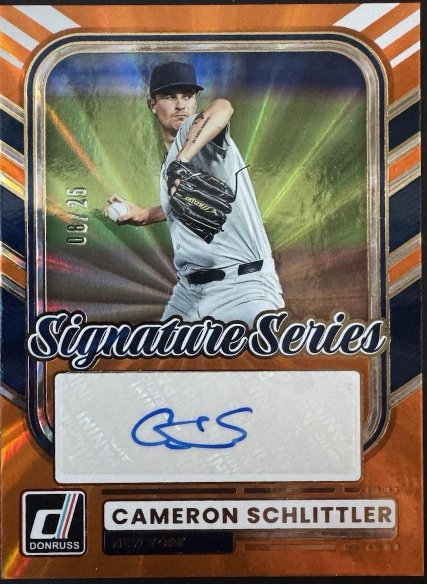 Cameron Schlittler [Orange Laser] #SS-CS