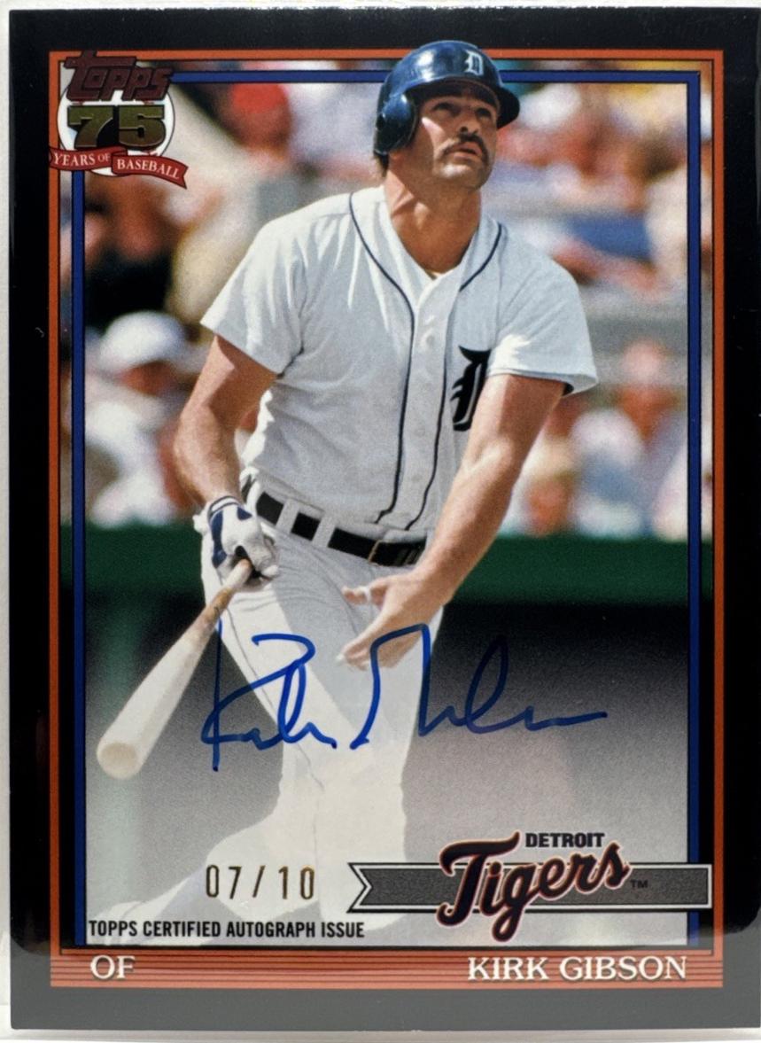 Kirk Gibson [Black] #91B2-KG