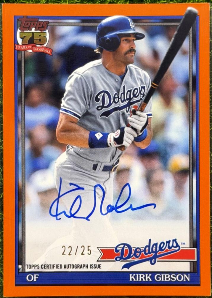 Kirk Gibson [Orange] #91B2-KGI