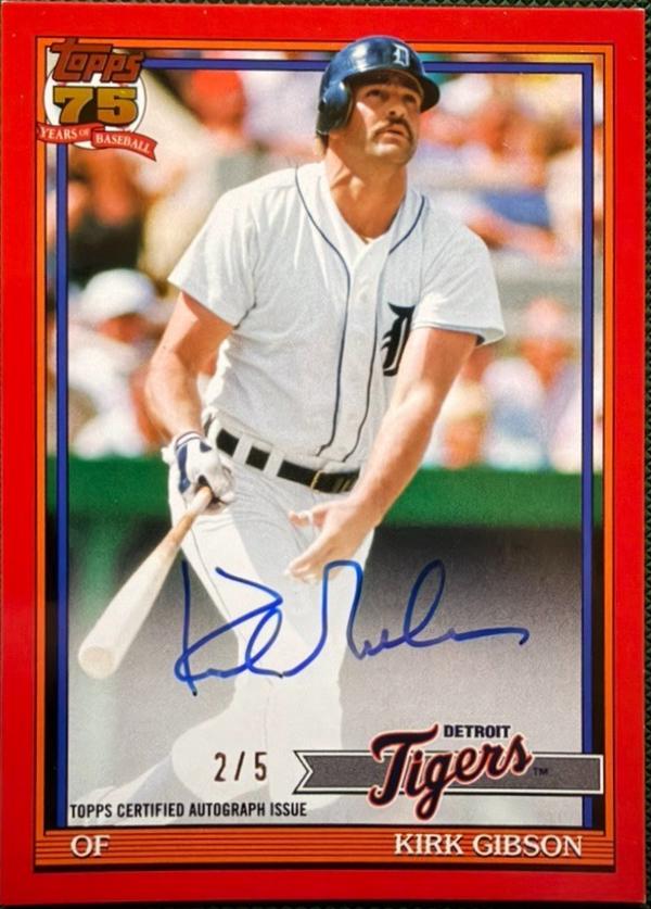 Kirk Gibson [Red] #91B2-KG