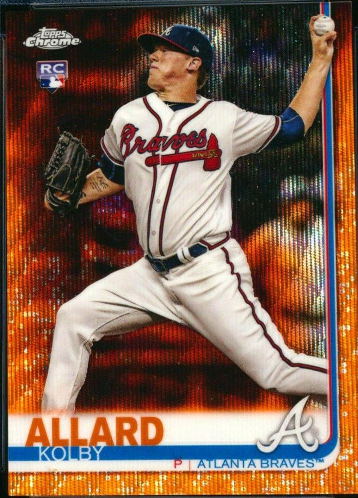 Kolby Allard [Orange Wave Refractor] #99