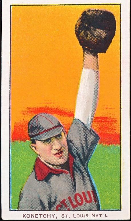 Ed Konetchy [Glove Above Head]