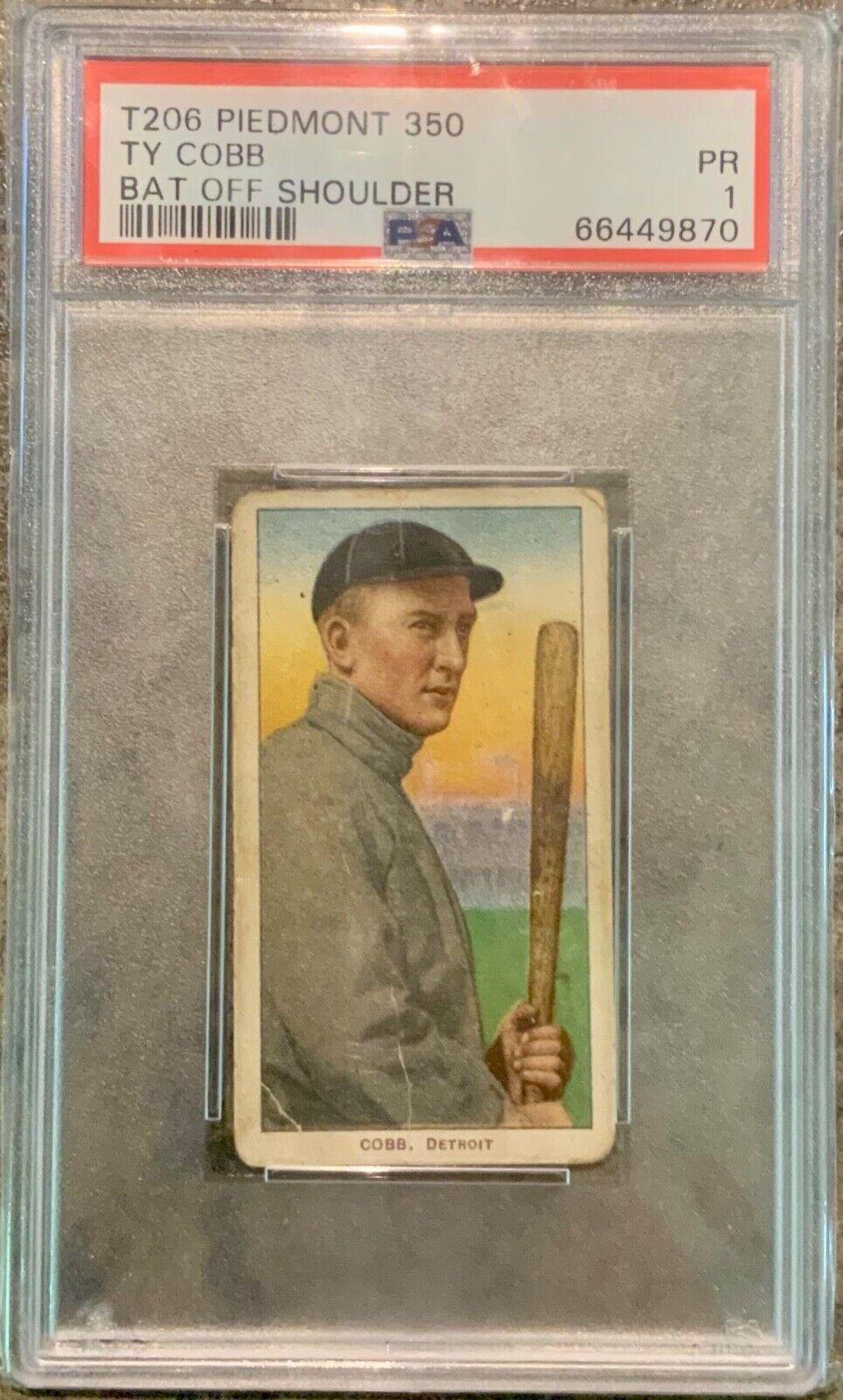 Ty Cobb [Bat off Shoulder]
