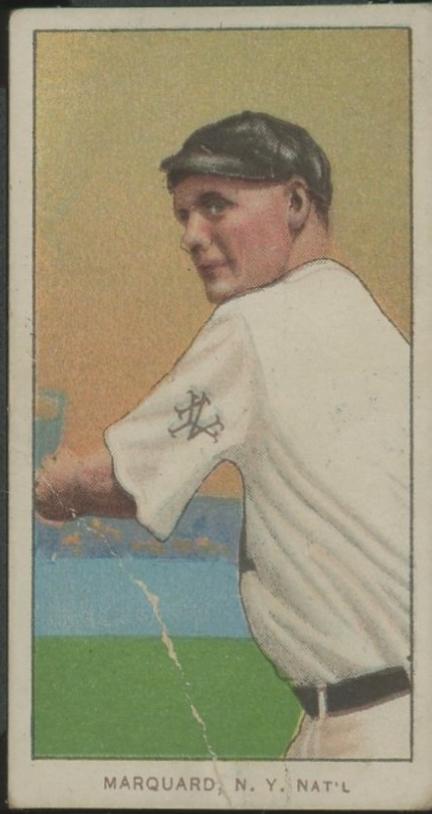 Rube Marquard [Pitching Follow Through]