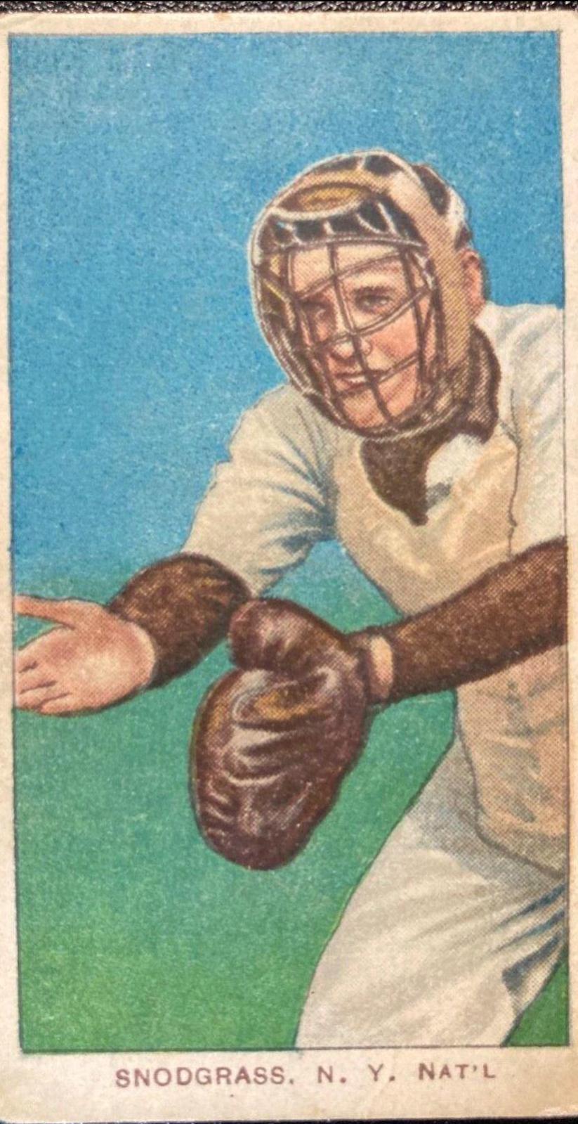 Fred Snodgrass [Catching]
