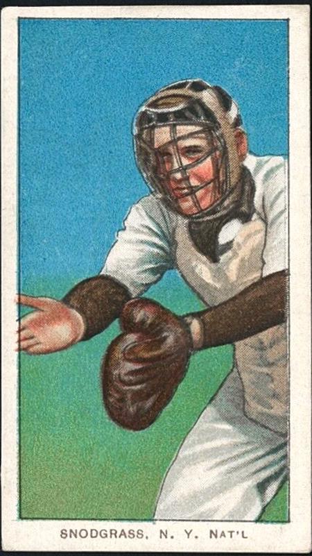 Fred Snodgrass [Catching]