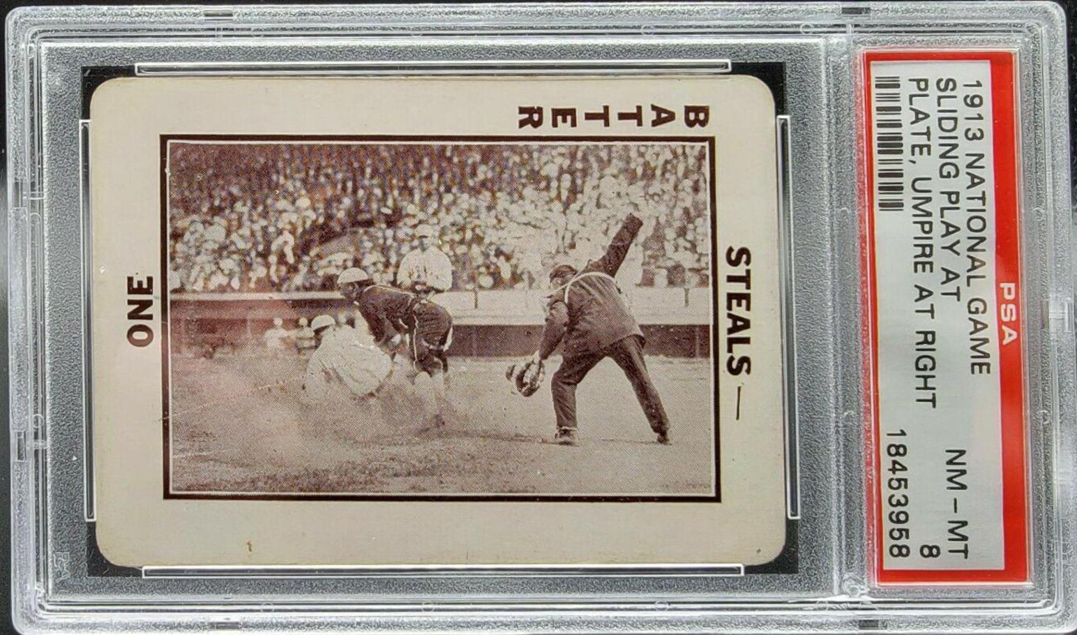 Sliding Play at [Plate, Umpire at Right]
