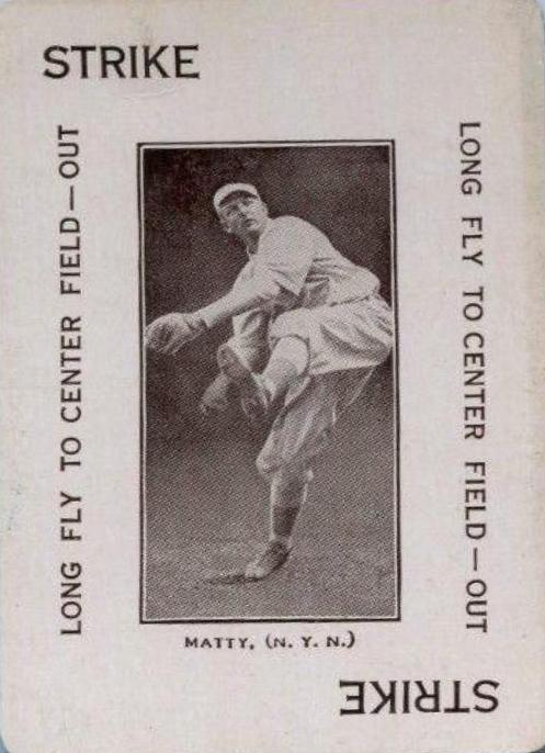 Christy Mathewson [Matty]