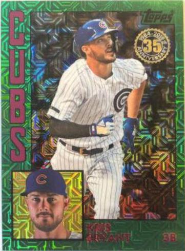 Kris Bryant [Throwing Green Refractor] #25