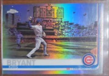 Kris Bryant [Throwing Orange Refractor] #25