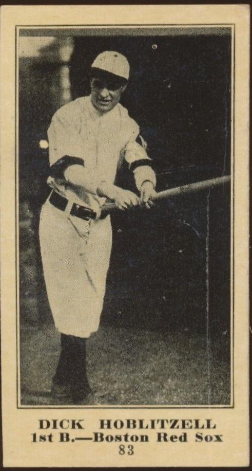 Dick Hoblitzell [Blank Back] #83