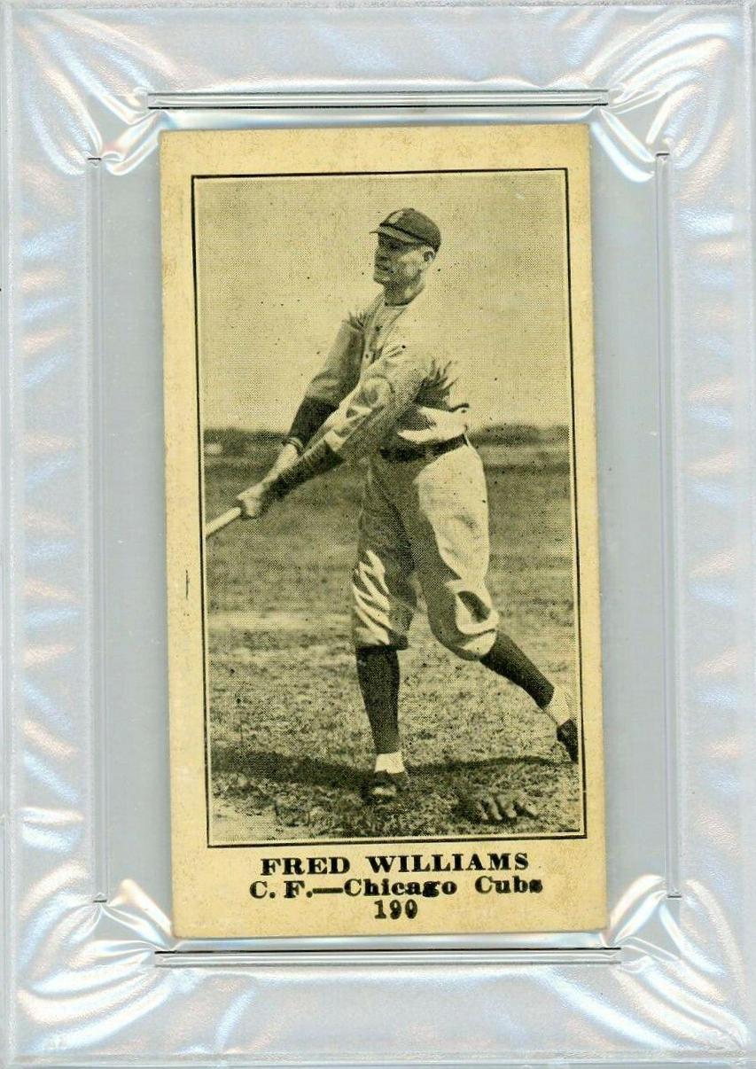 Fred Williams [Blank Back] #190