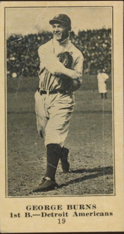 George Burns [Blank Back] #19