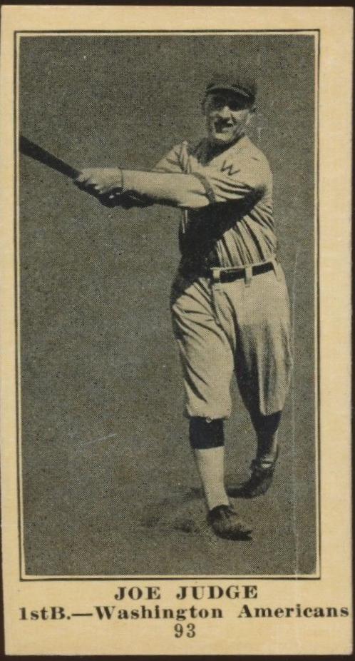 Joe Judge [Blank Back] #93