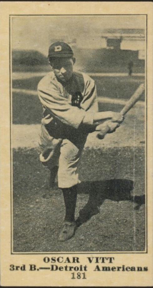 Oscar Vitt [Blank Back] #181