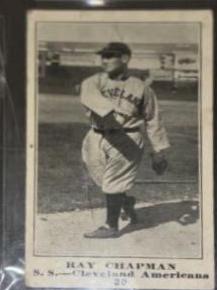 Ray Chapman [Blank Back] #30