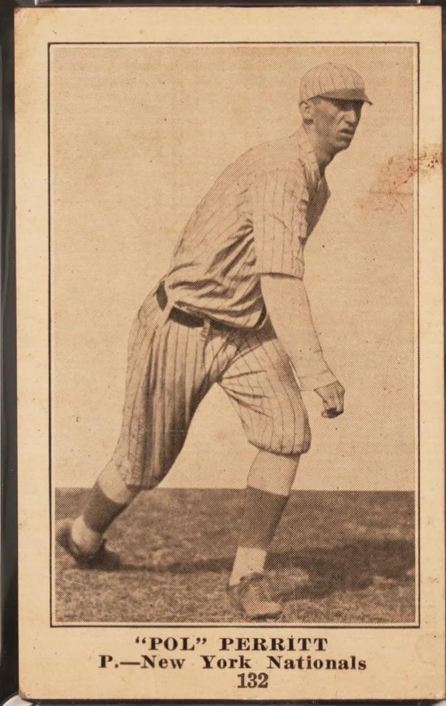 'Pol' Perritt [Blank Back] #132