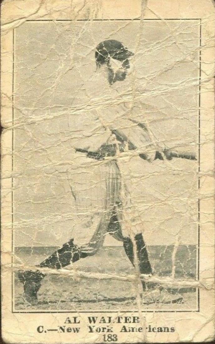 Al Walters [Blank Back] #183
