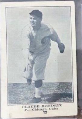 Claude Hendrix #72