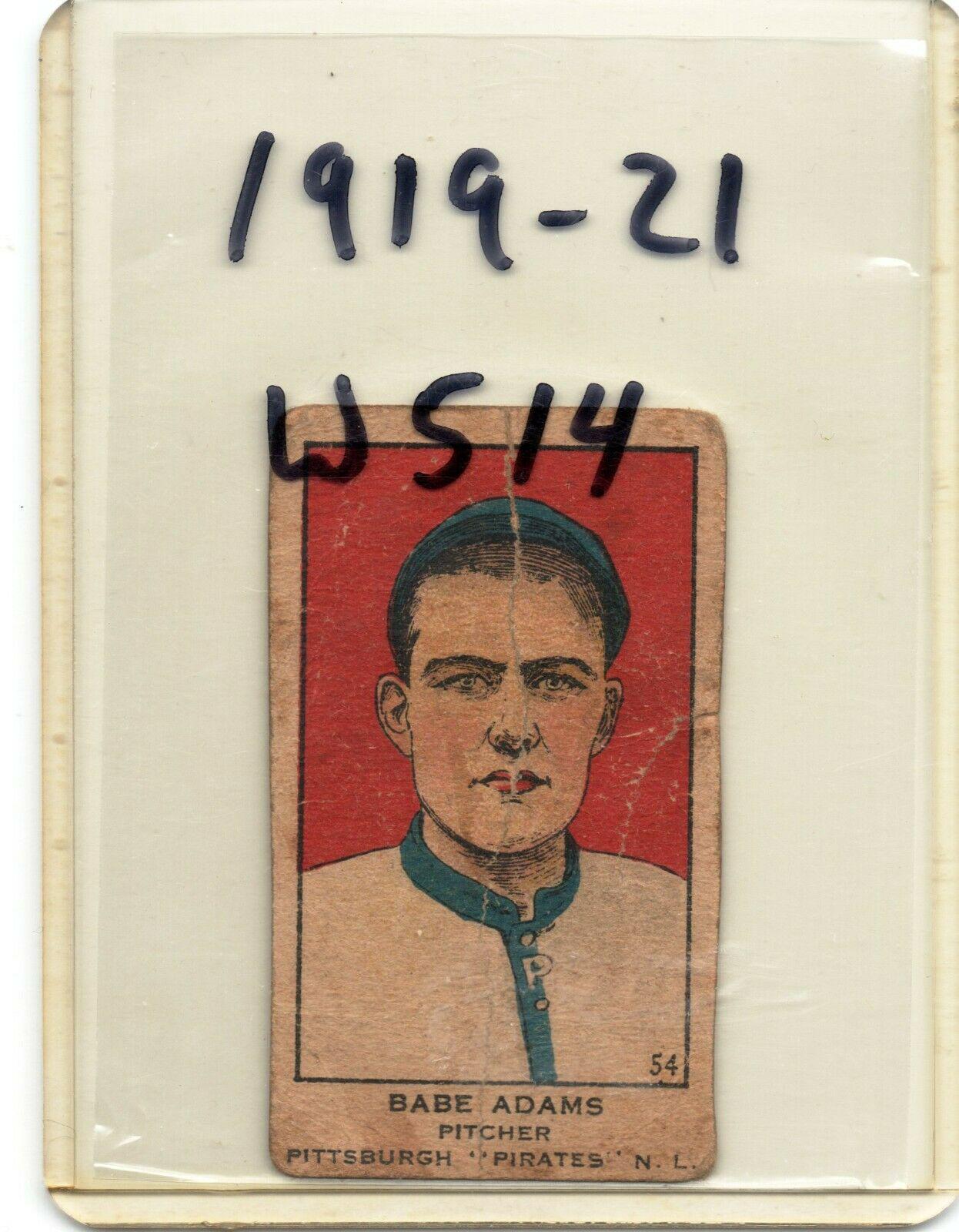 Babe Adams [Hand Cut] #54