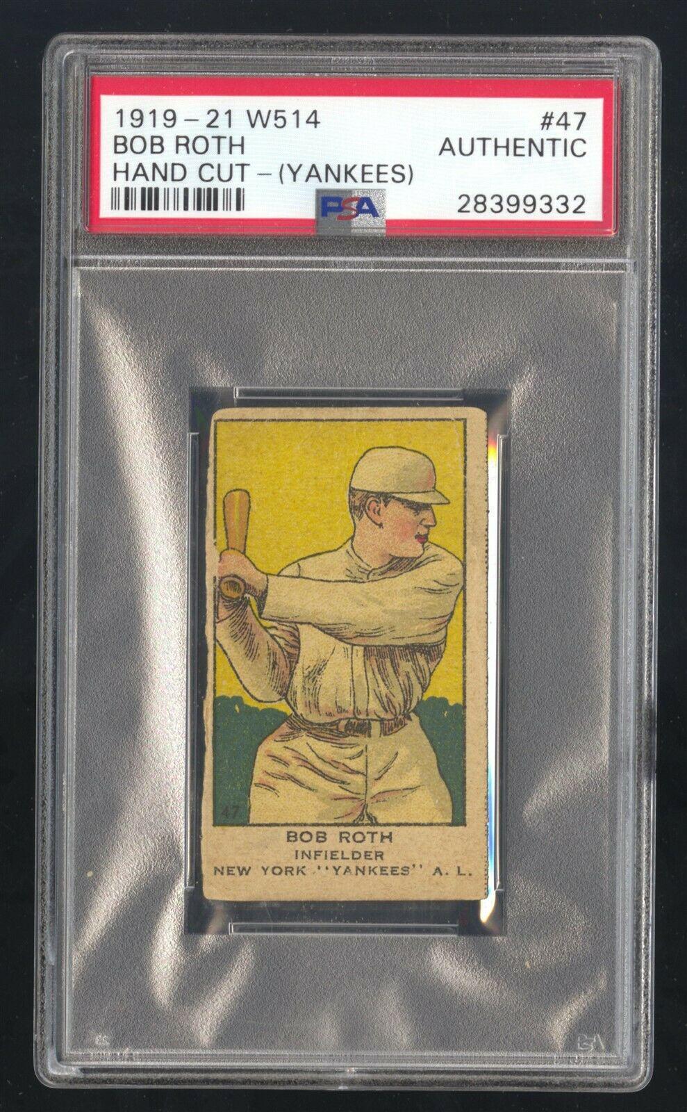 Bob Roth [Hand Cut Yankees] #47