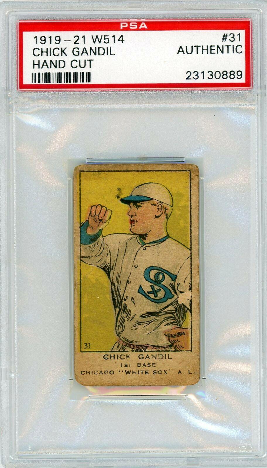 Chick Gandil [Hand Cut] #31