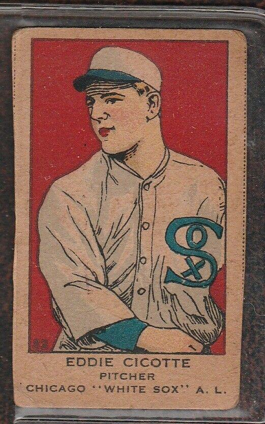 Eddie Cicotte [Hand Cut] #82