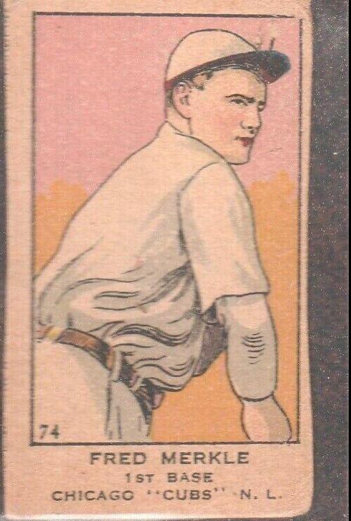 Fred Merkle [Hand Cut] #74