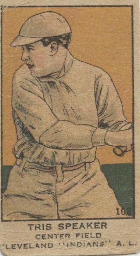 Tris Speaker [Hand Cut] #102