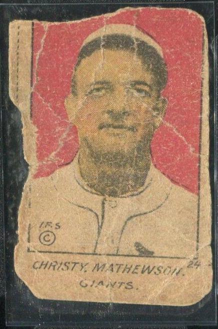 Christy Mathewson [Hand Cut] #24