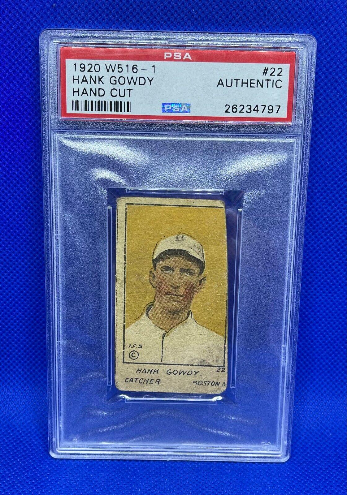 Hank Gowdy [Hand Cut] #22