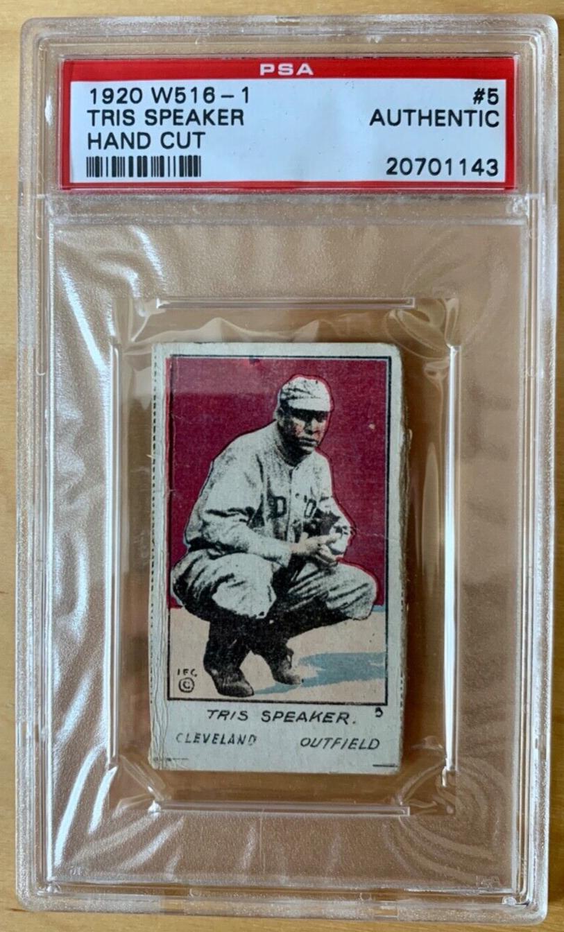 Tris Speaker [Hand Cut] #5