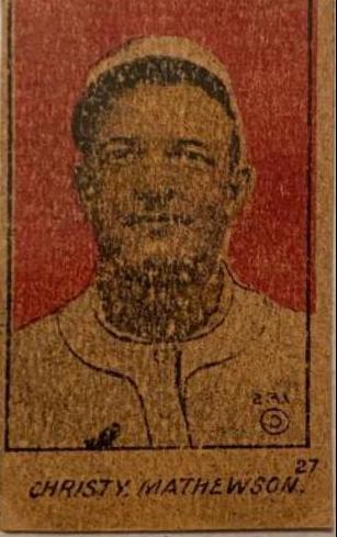 Christy Mathewson [Hand Cut] #27
