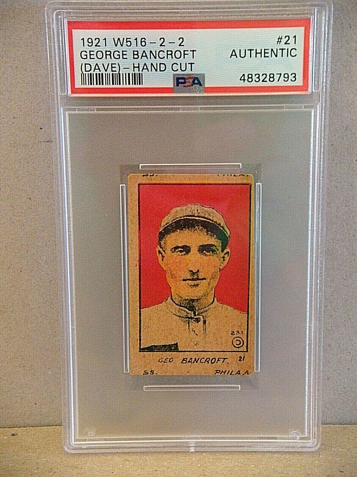 George Bancroft [Dave Hand Cut] #21