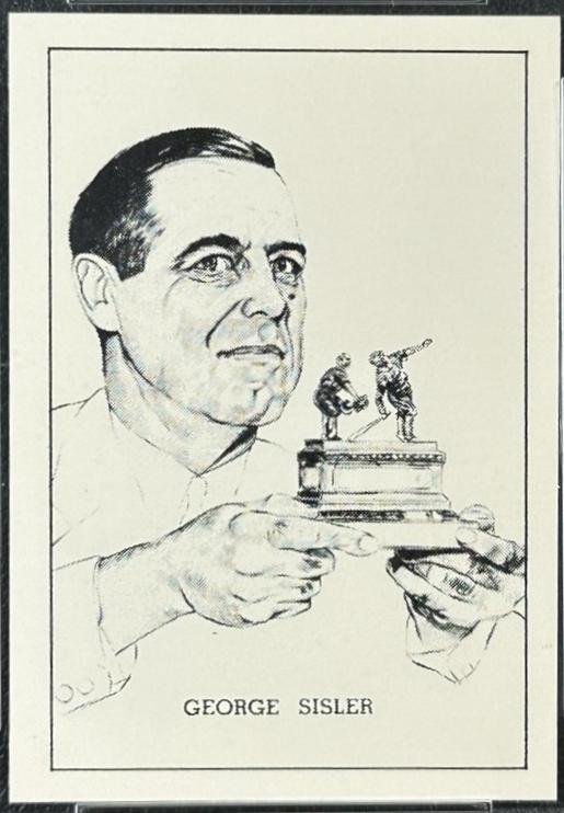 George Sisler [Sisler Was Chosen As]
