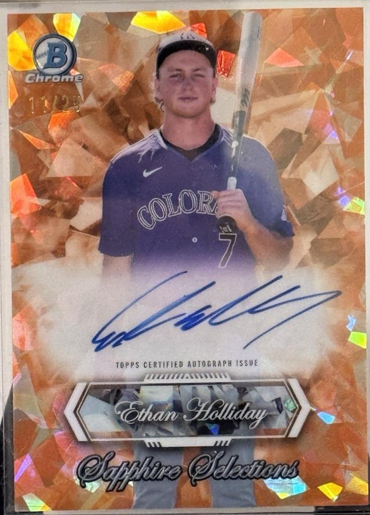Ethan Holliday [Orange] #SSA-EH