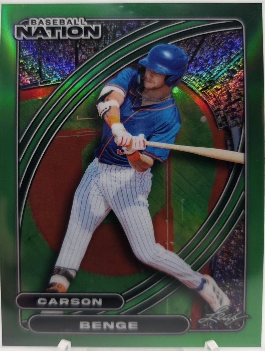 Carson Benge [Prismatic Green] #41