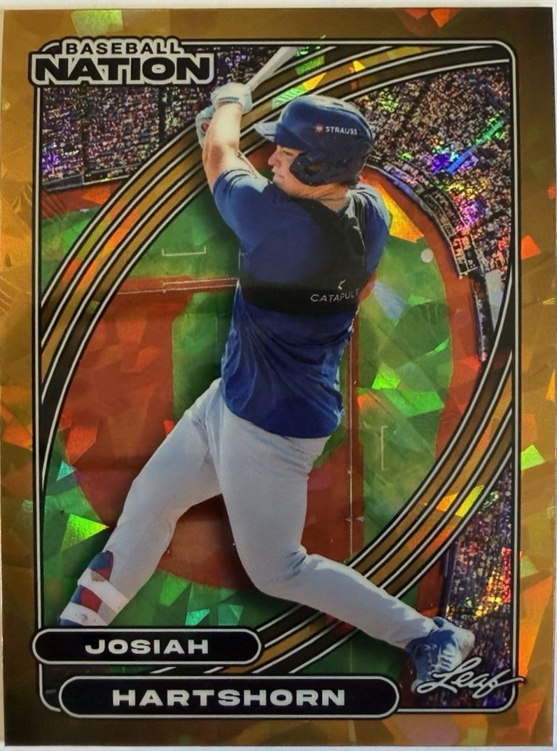 Josiah Hartshorn [Prismatic Gold] #104
