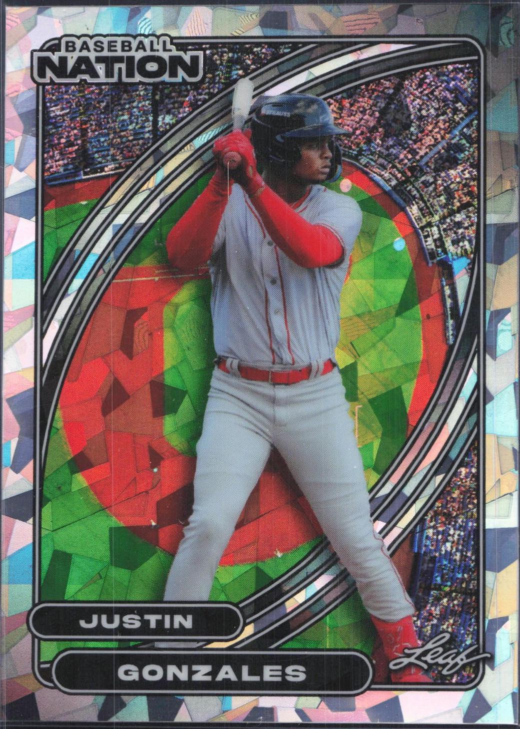 Justin Gonzales [Crystal Silver] #107