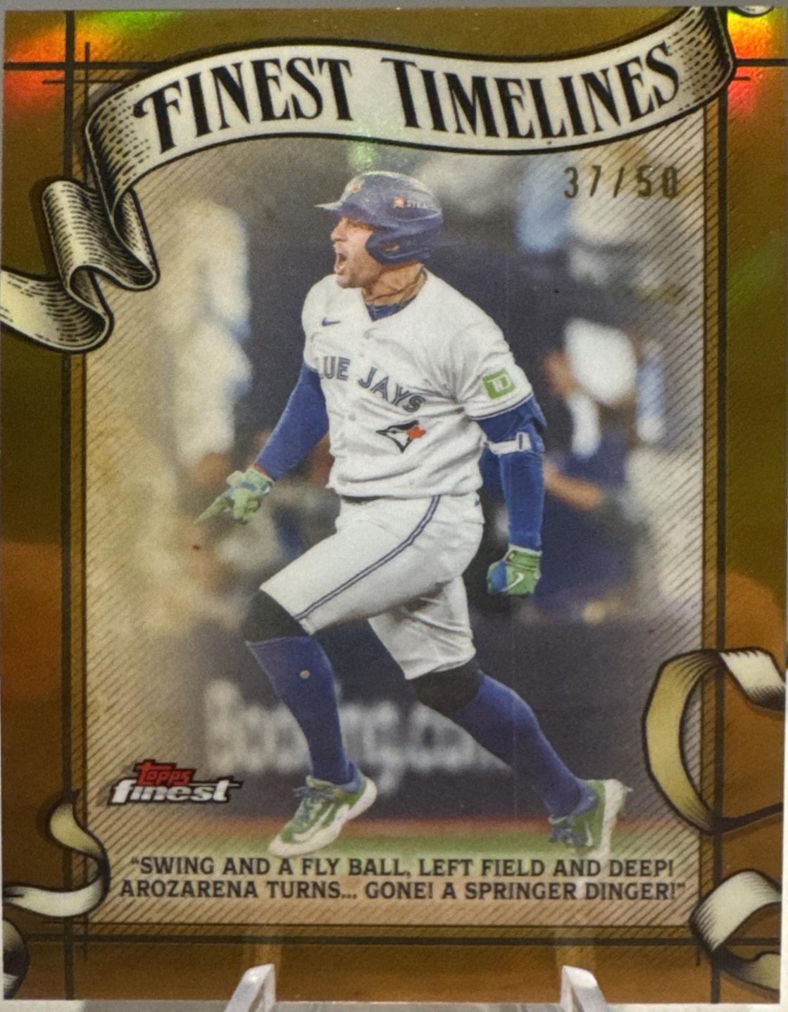 George Springer [Gold] #FT-27