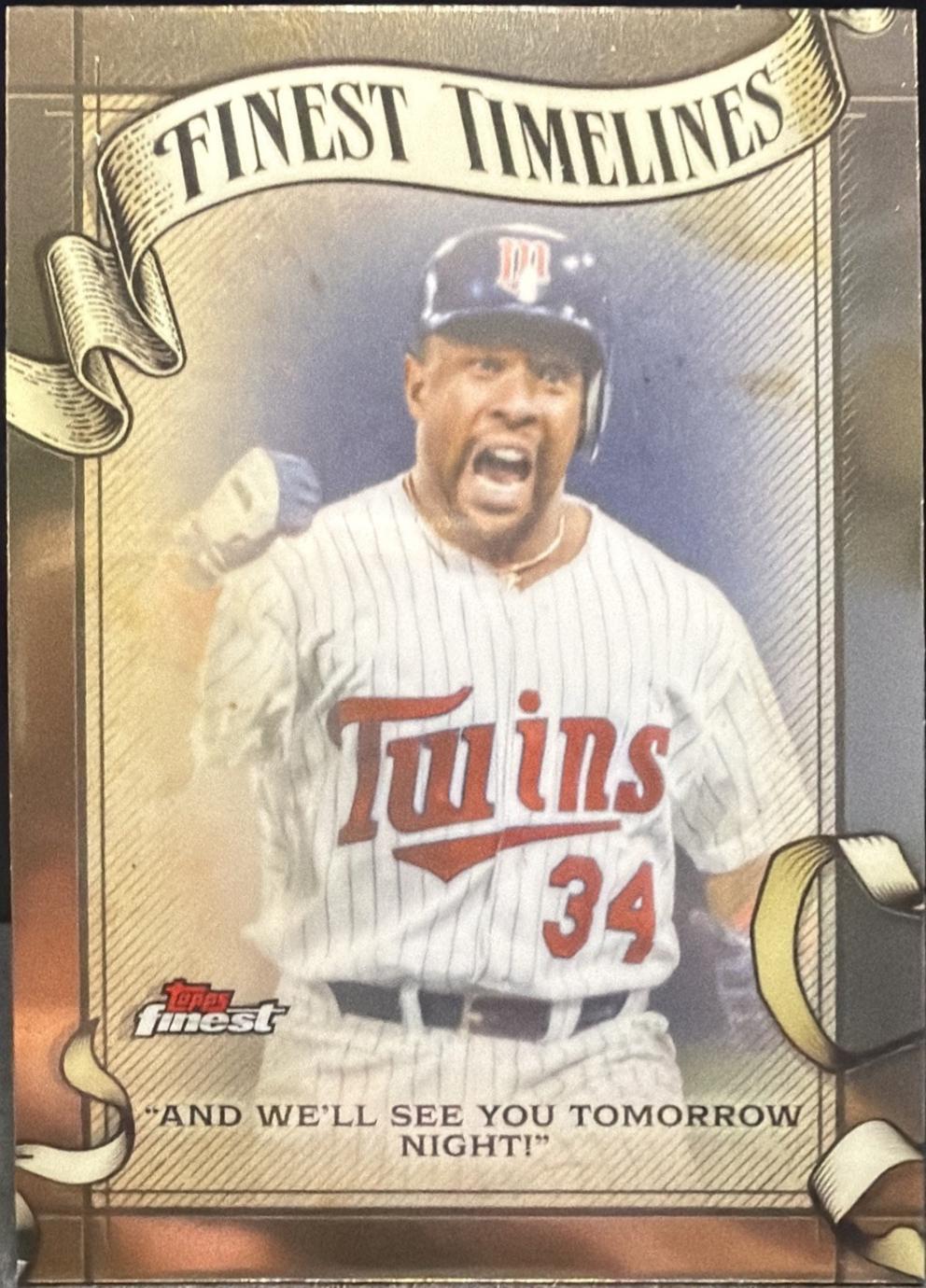 Kirby Puckett [Gold] #FT-26