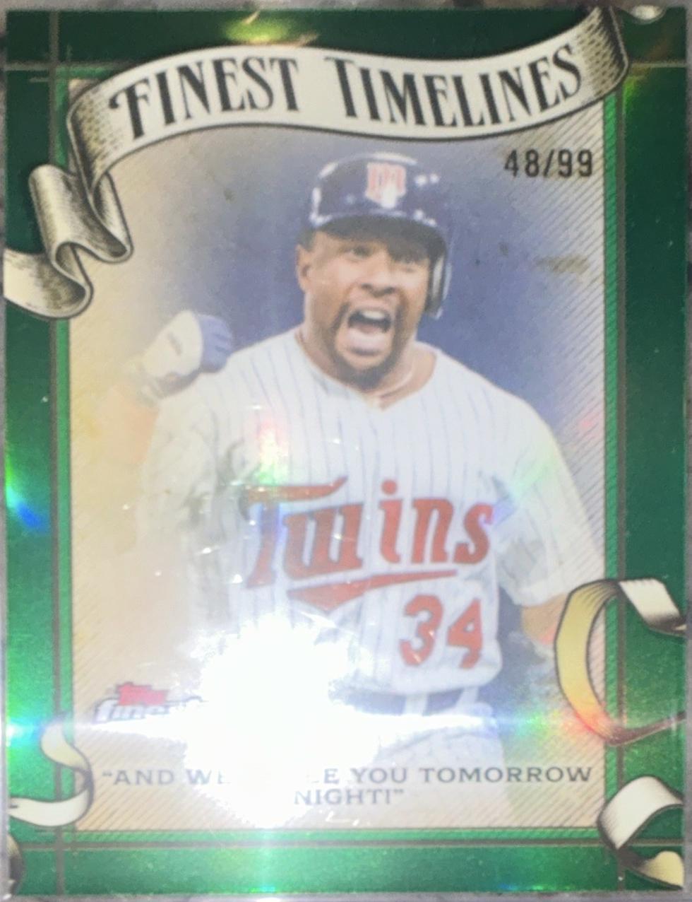 Kirby Puckett [Green] #FT-26