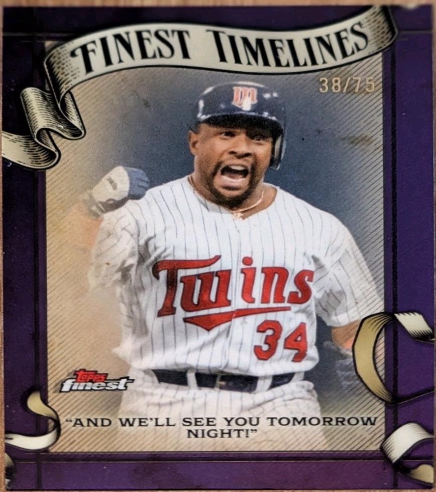 Kirby Puckett [Purple] #FT-26